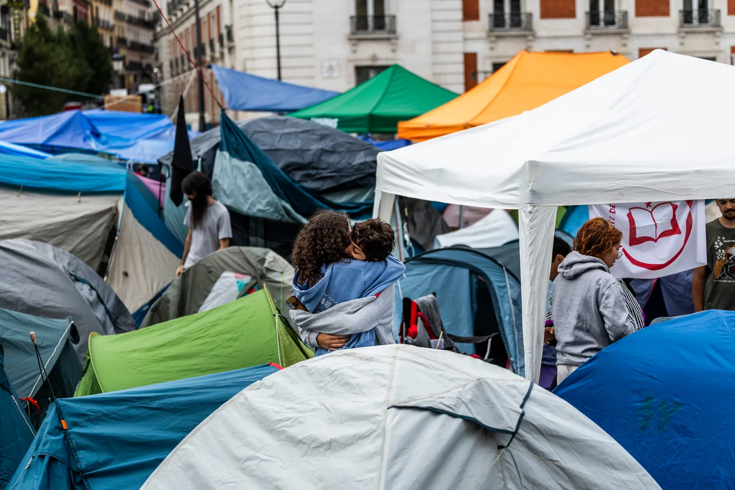 La acampada como ejemplo de buen urbanismo