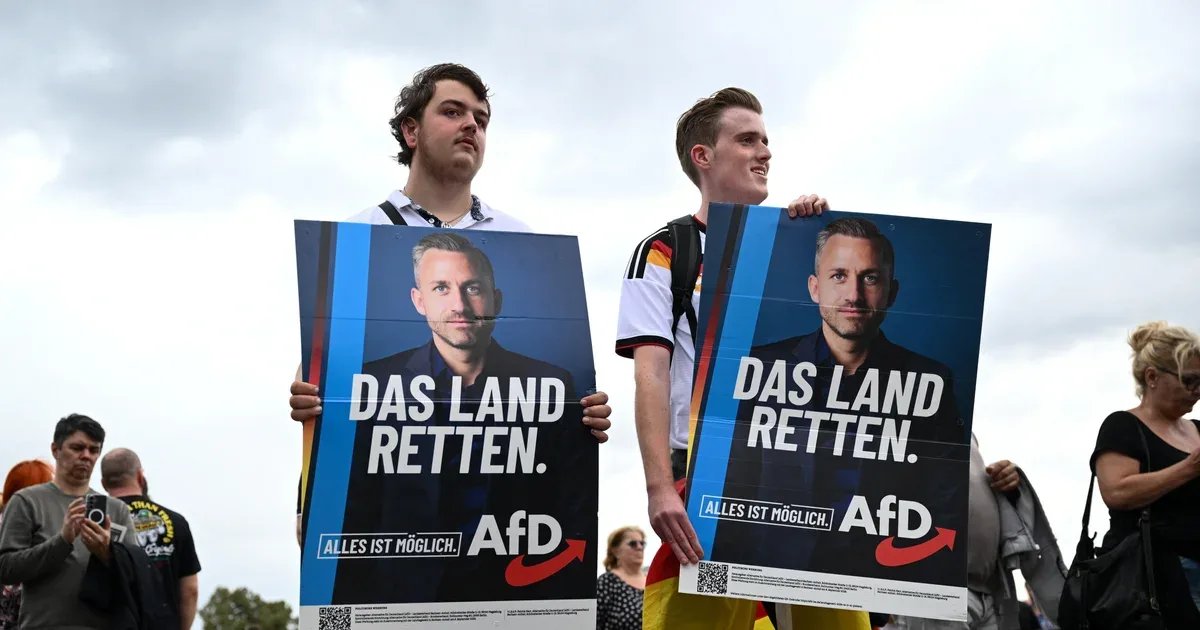 Is a far-right party on the precipice of power in a German state?
