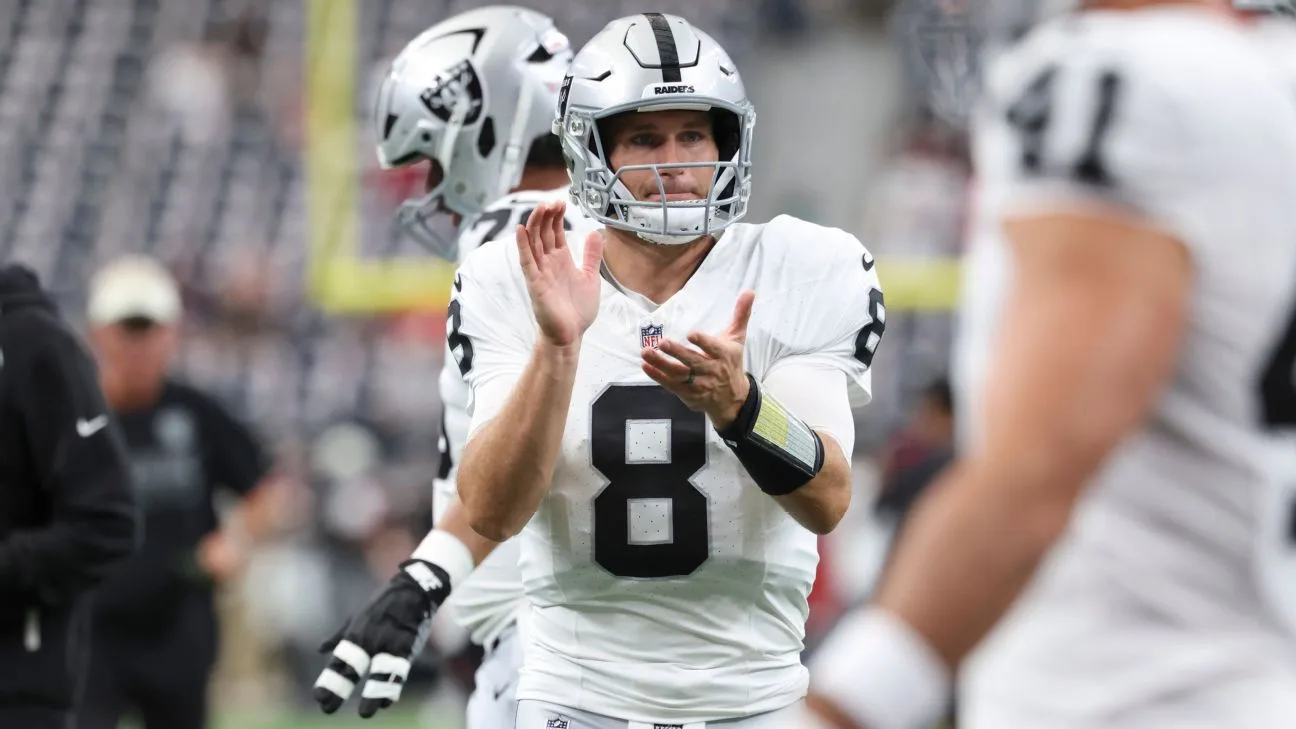 How Kirk Cousins is approaching Year 15, being a mentor to Raiders' young core