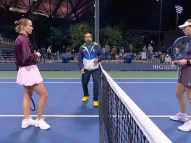 WATCH:  Top tennis stars battle for position at US Open