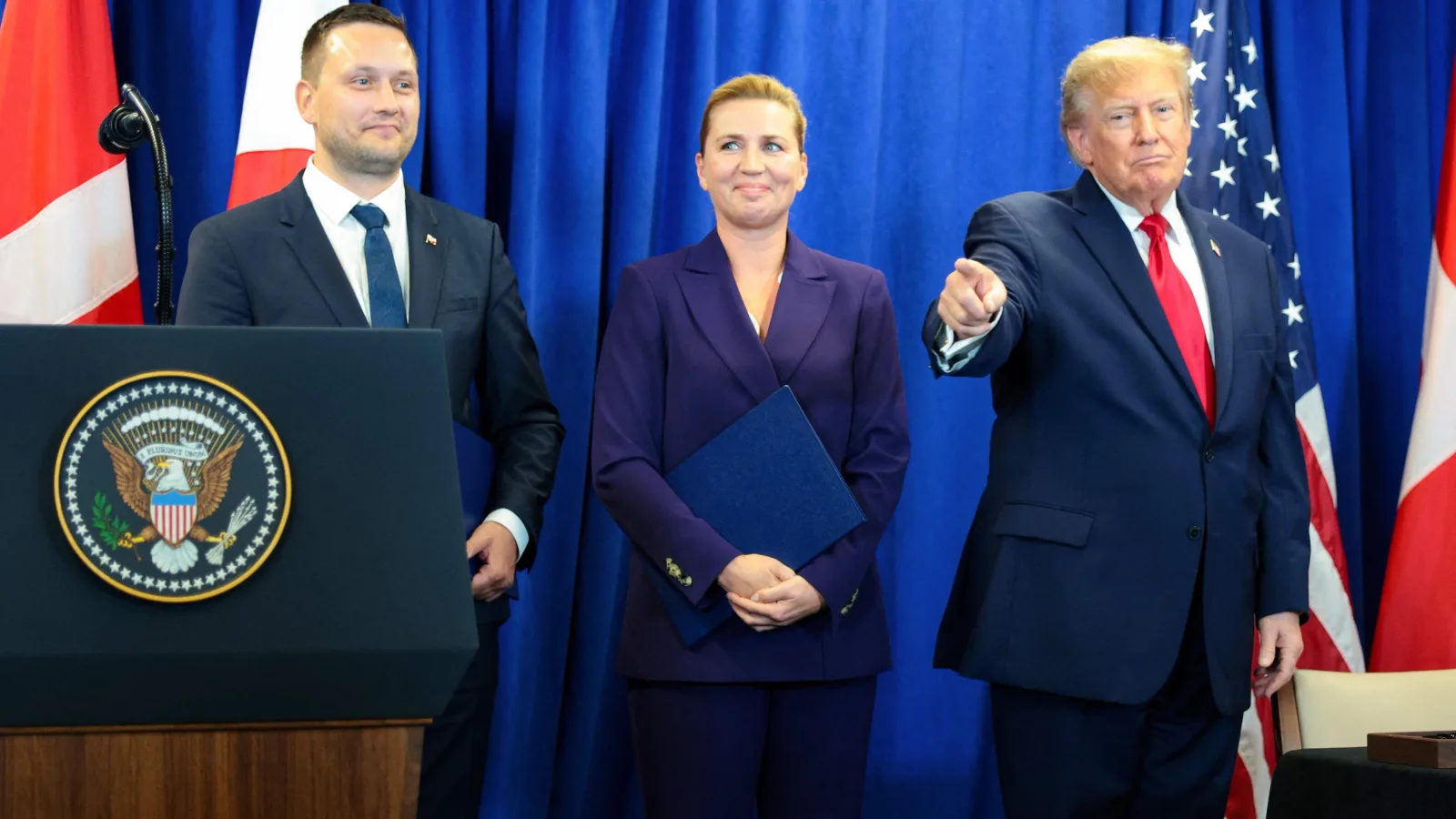USA unter Trump: Trump will in Grönland schnell zwei Stützpunkte errichten