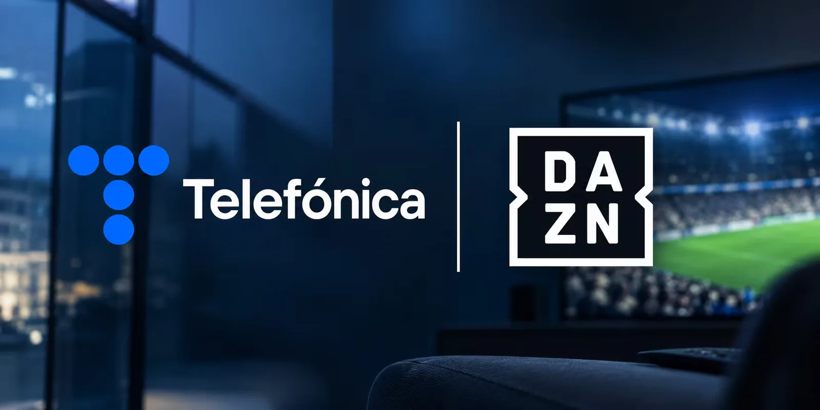 Telefónica acuerda con DAZN la distribución de LaLiga hasta 2032 por 1.650 millones
