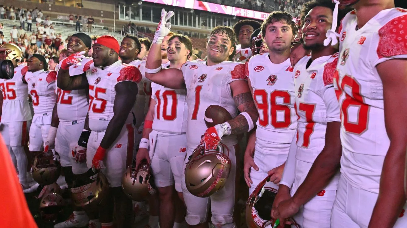 BC honors Crowther on 25th anniversary of 9/11 with annual Red Bandanna Game