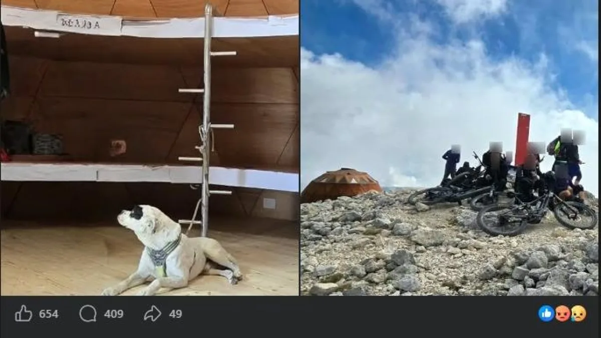 Cani e biciclette sulla Majella, il richiamo del Parco e le reazioni di biker e proprietari di animali: «Facciamo quel che vogliamo»