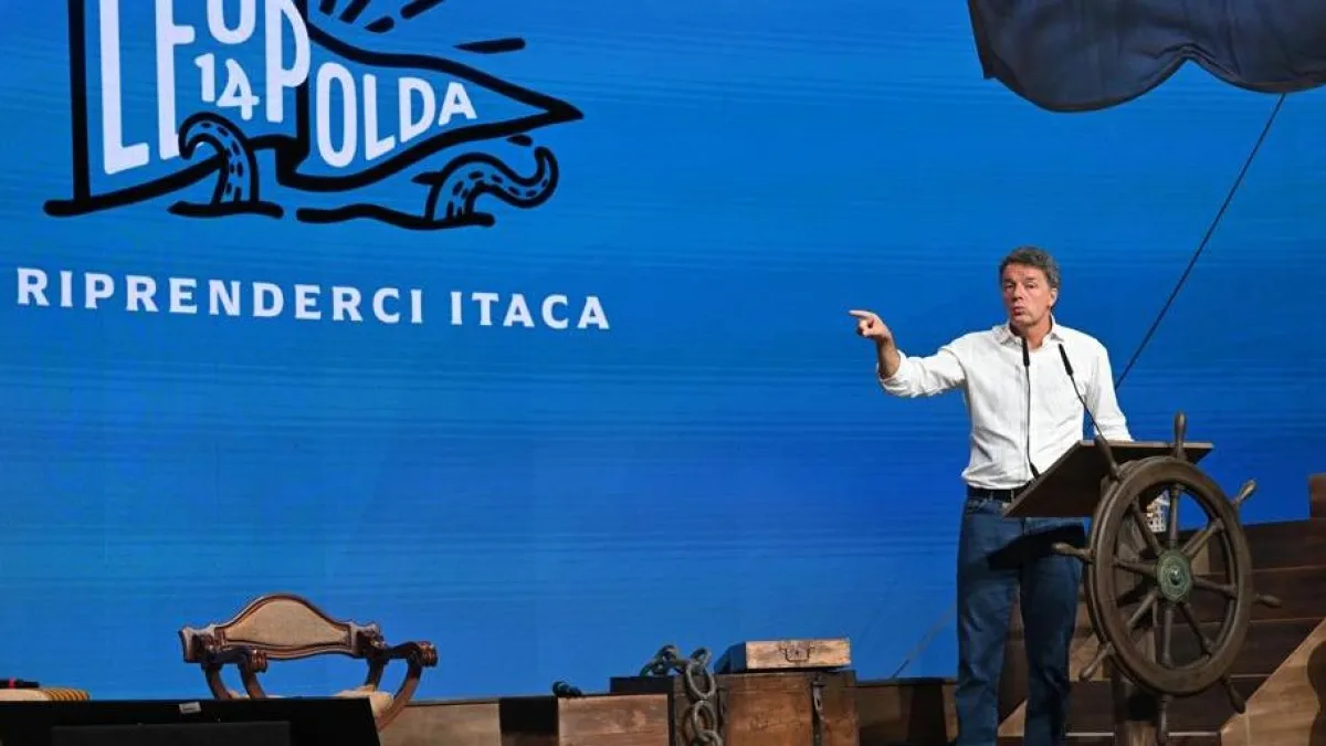Renzi chiude la Leopolda: «Porte parte a  centristi e riformisti di FI. Con Meloni presidenzialismo de facto. Chiedo la garanzia che al Colle vada un europeista»