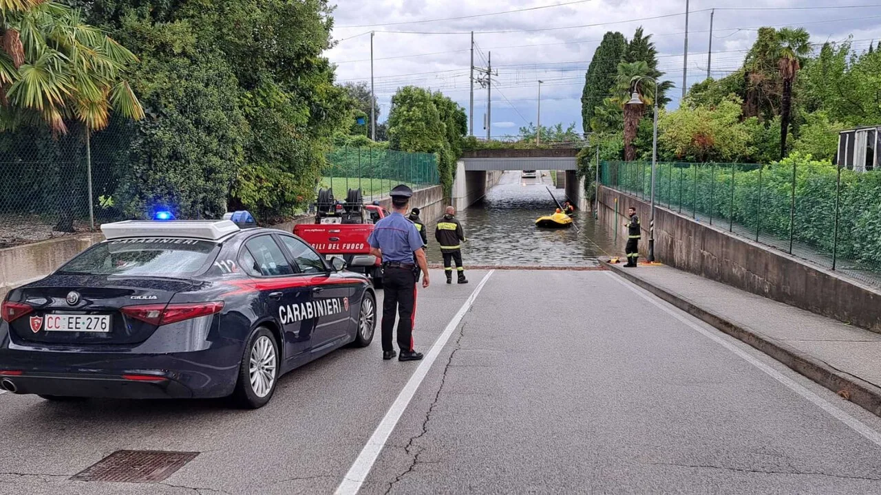 Maltempo al Centro Nord, allagamenti ed esondazioni