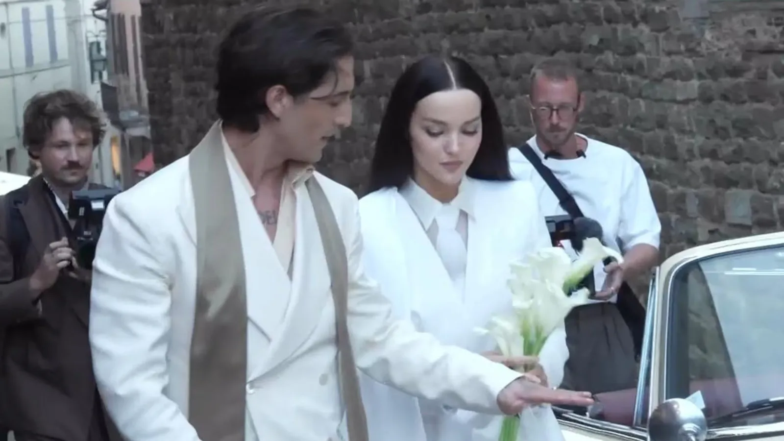A Montalcino le nozze di Damiano David e Dove Cameron