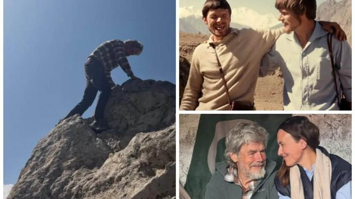 Messner festeggia 82 anni: il compleanno davanti al Nanga Parbat in ricordo del fratello: «Su quella roccia è iniziato tutto»