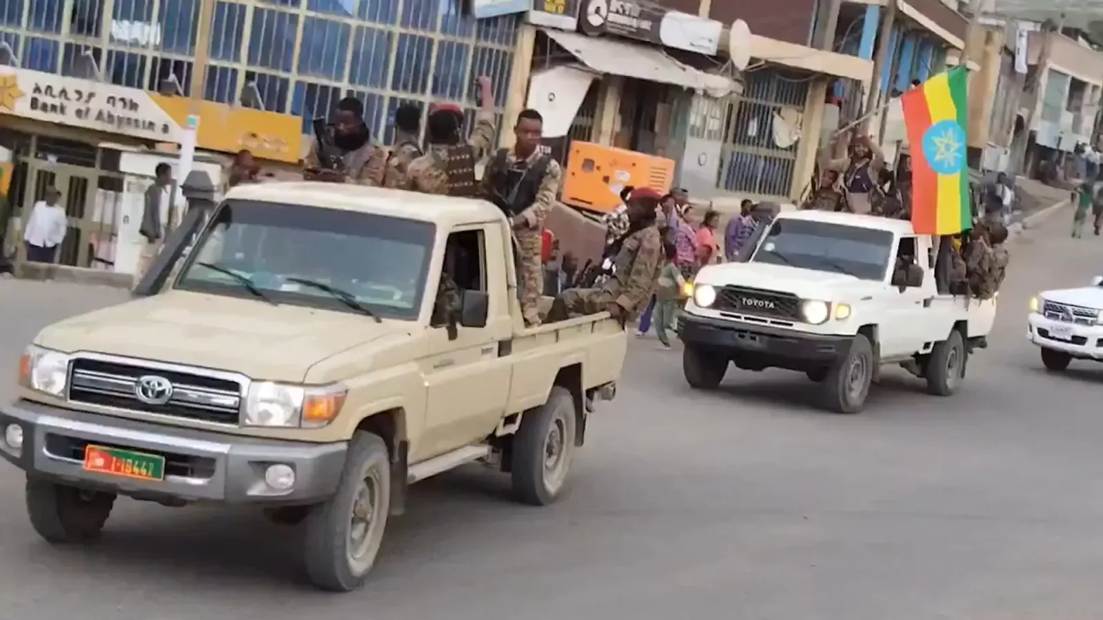 Ethiopian army reportedly recaptures strategic town as fighting spreads