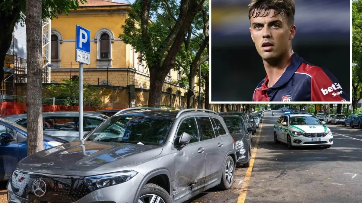 Maldini, l'incidente in Porsche a Milano: l'attaccante del Cagliari positivo ad alcol e stupefacenti