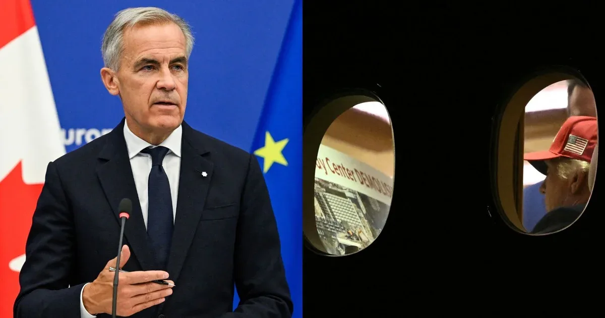 Canada's Carney embraces EU associate member plan; Trump seen with "Kennedy Center Demolished" sign