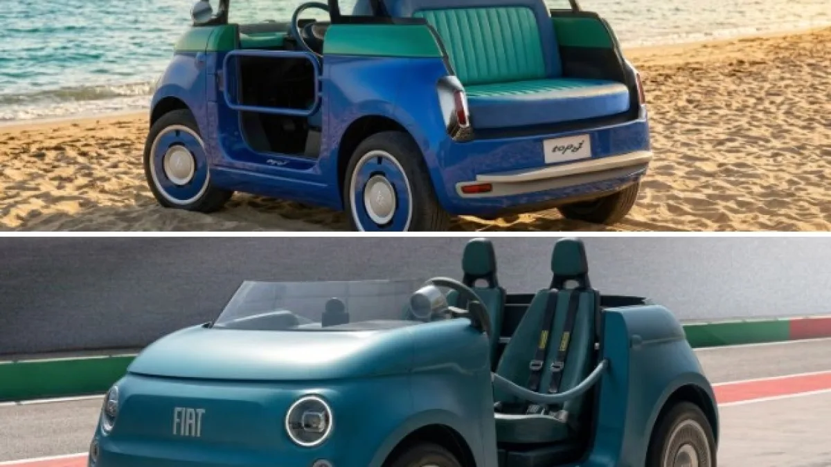 Lapo Elkann «torna» a Torino e disegna un'auto insieme a Giugiaro: «Ci siamo divertiti a trasformare la Topolino»