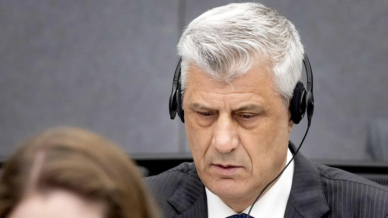 25 Jahre Haft für Kosovos Ex-Präsident Thaci wegen Kriegsverbrechen