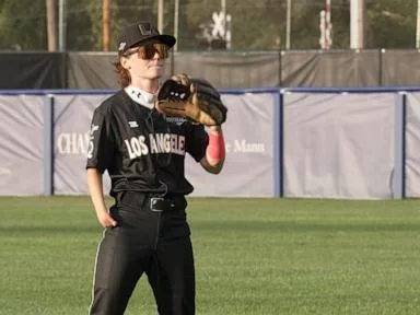 WATCH:  Born without a right hand, now she's a pro baseball player in the championship series