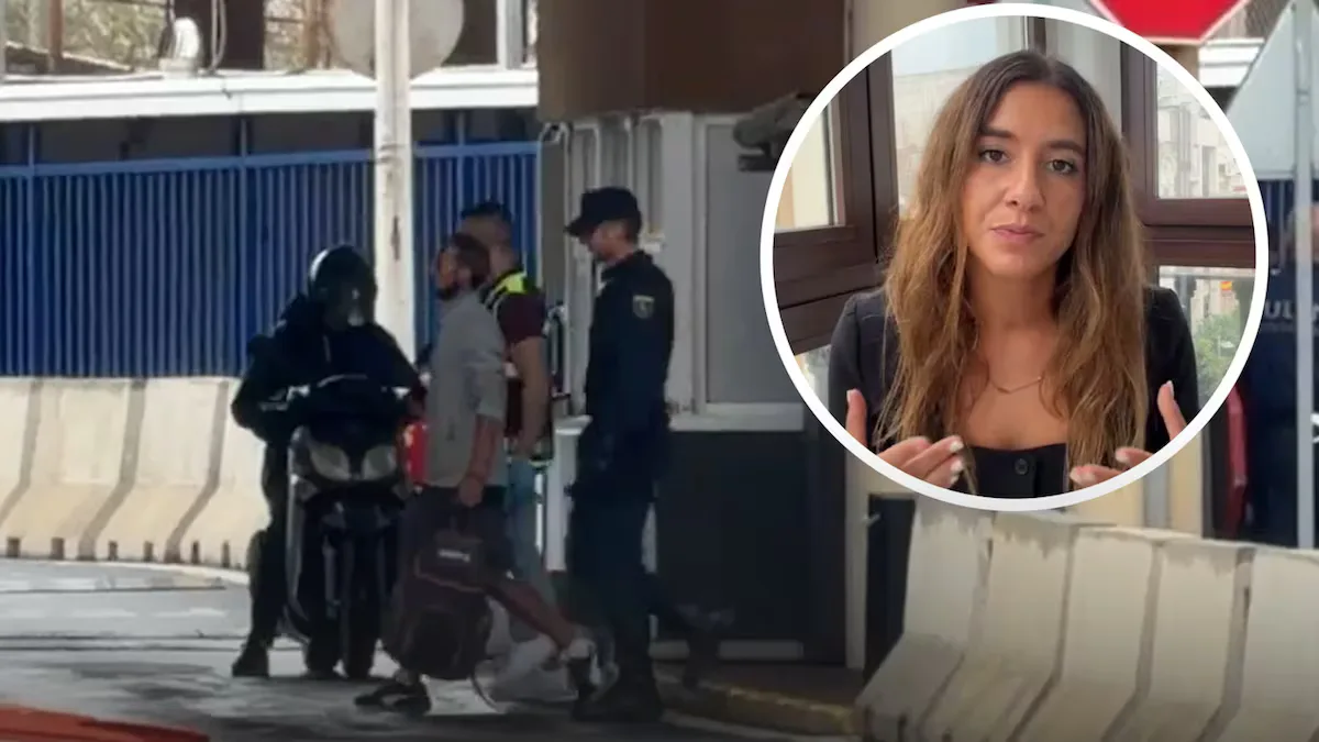 Así son las imágenes de los “retornos voluntarios” de migrantes en Ceuta tras el desalojo de El Trampolín