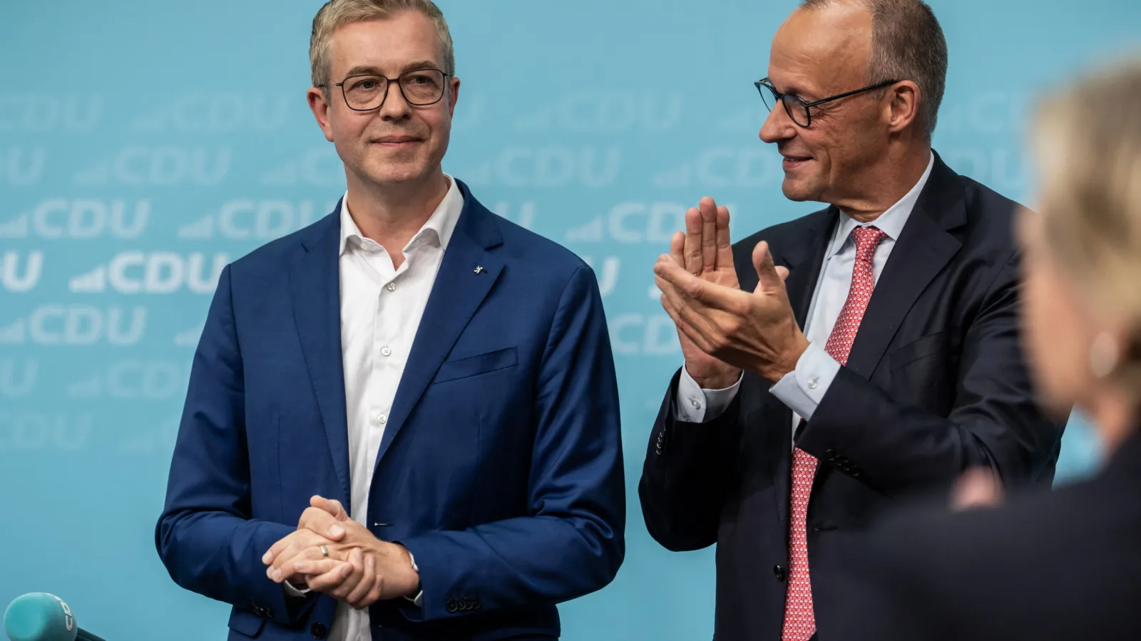 Merz und Evers: Mit Ronald Reagan gegen die Personaldebatte