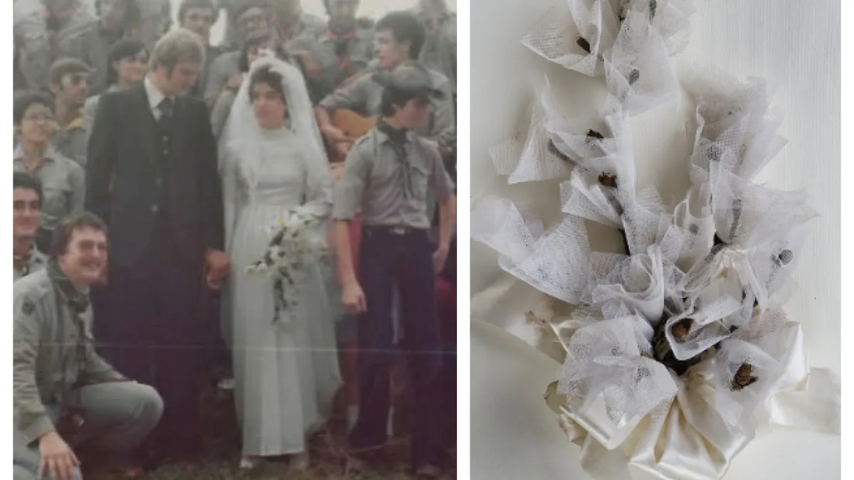 Il bouquet del matrimonio «ritorna» alla sposa dopo 50 anni: «Quelle nozze con le macerie del Friuli intorno»