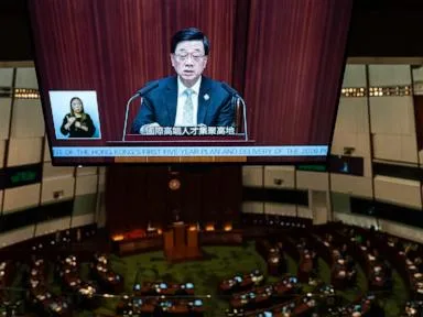 Hong Kong unveils first 5-year plan to broaden the city's identity beyond finance