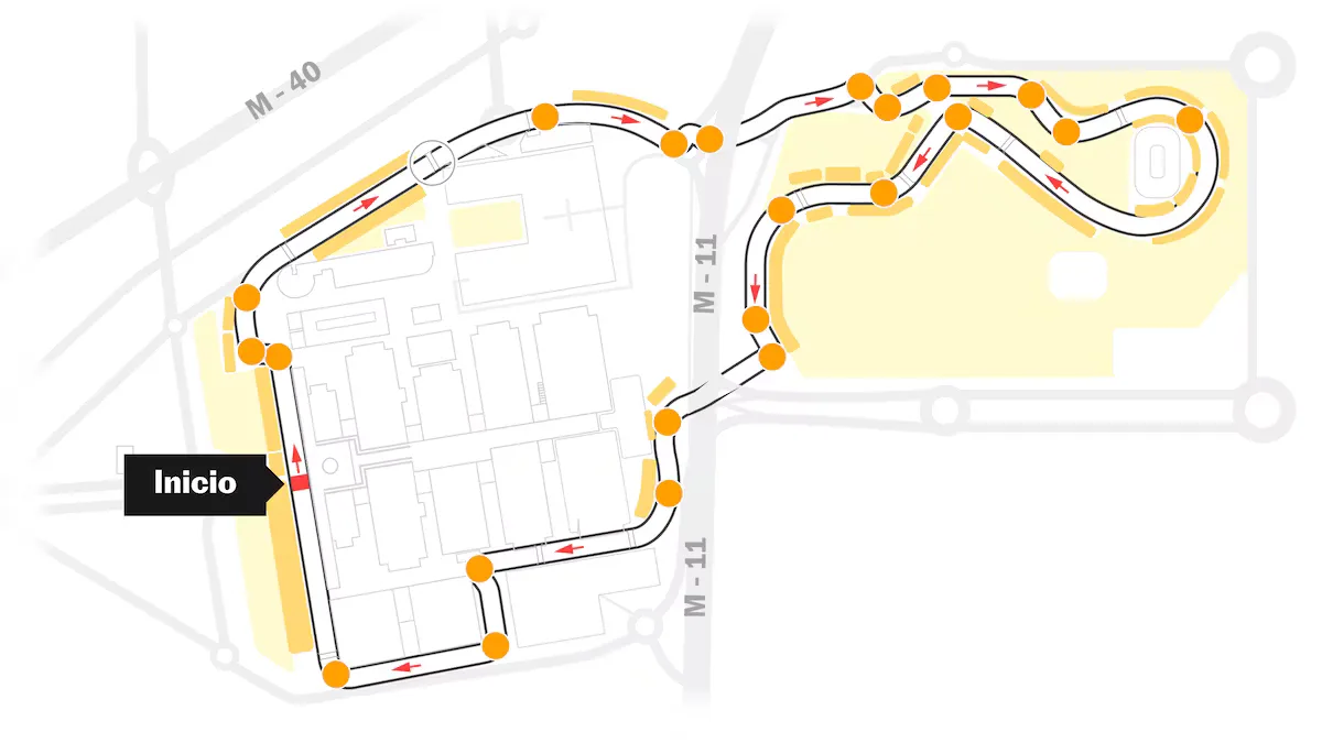 Así es el nuevo circuito de la Fórmula 1 en Madrid