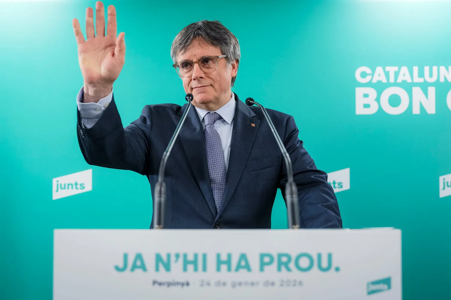 El Supremo levanta la orden de detención a Puigdemont