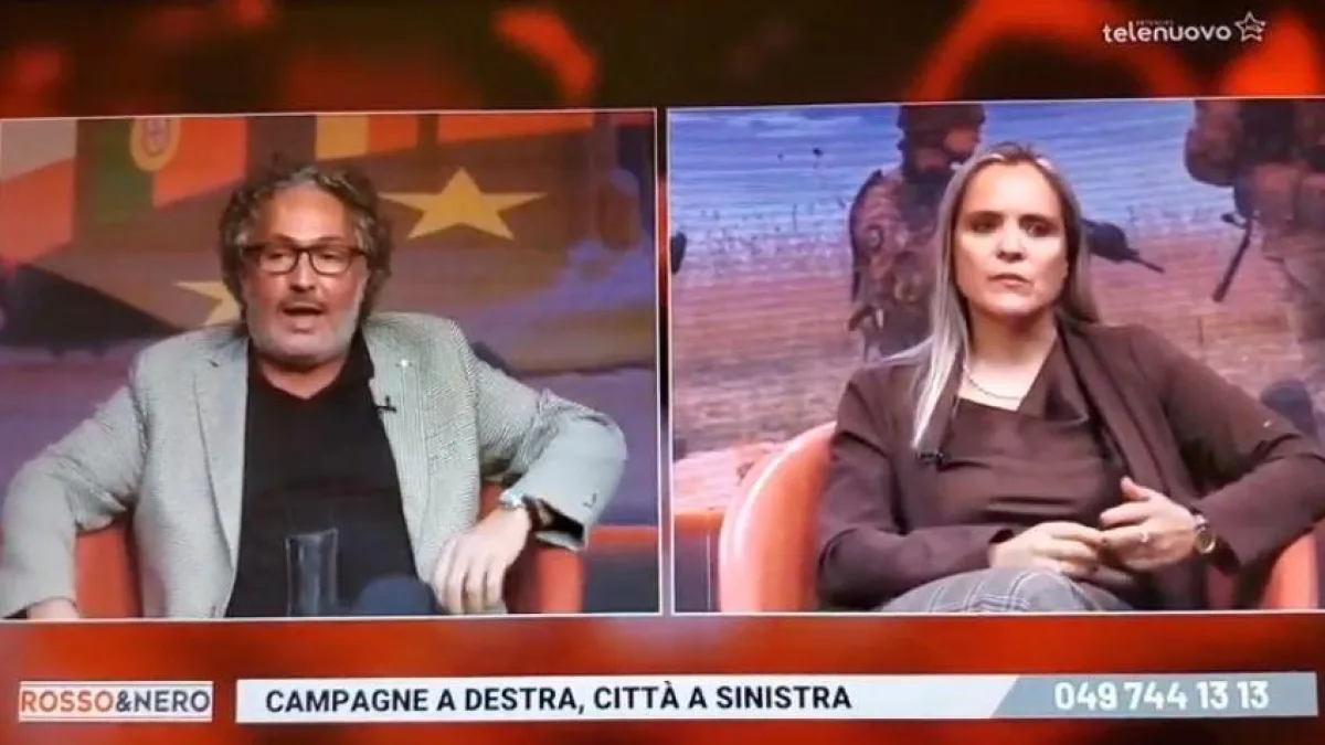 L'esponente di Sinistra Futura storpia il cognome della segretaria leghista. Lei: «Body shaming inaccettabile»