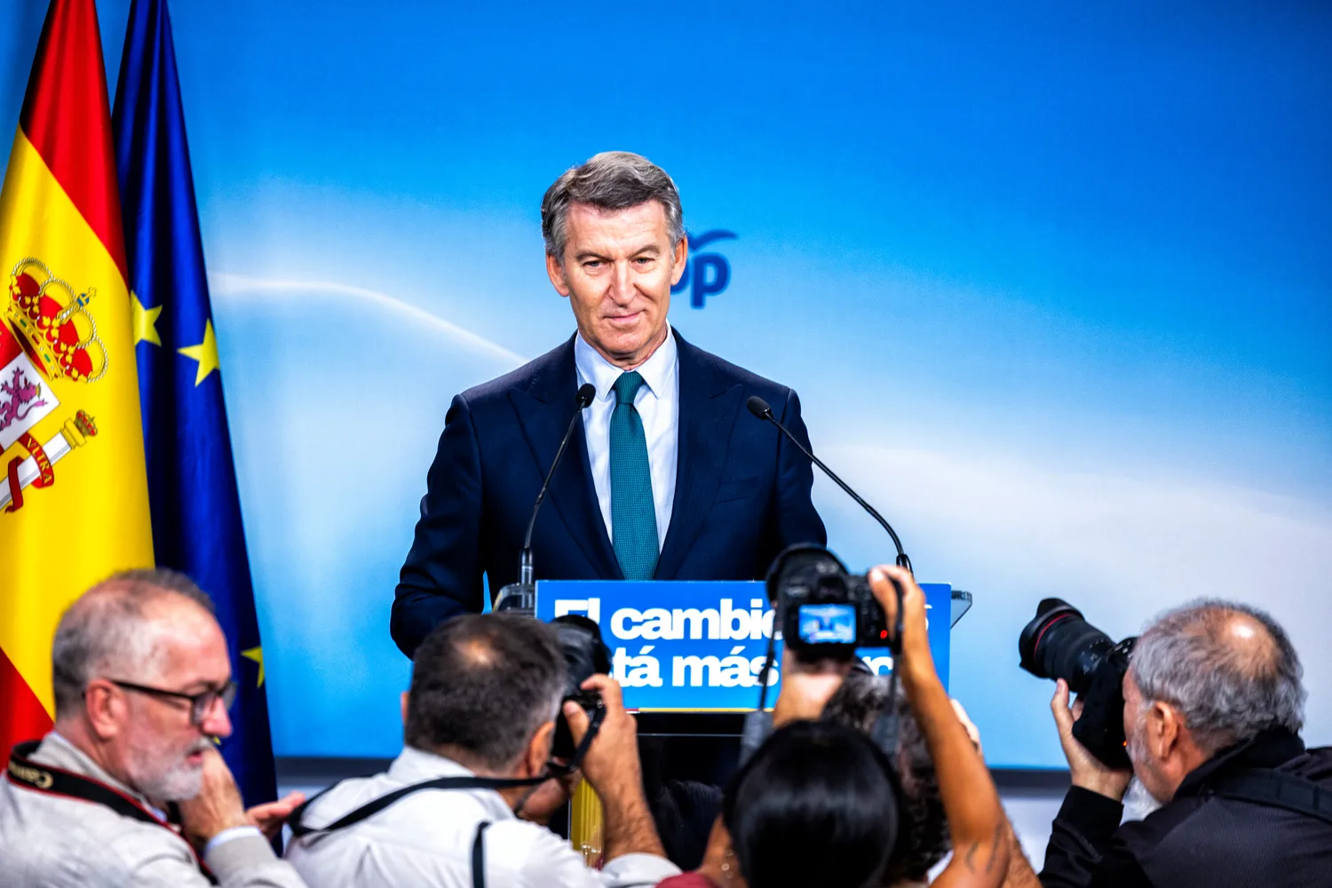 Feijóo no teme otra remontada de Sánchez y niega el paralelismo con las elecciones de 2023