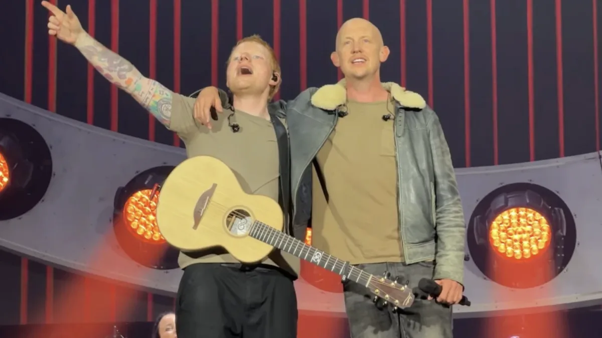 Ed Sheeran sceglie Isaac Slade (Fray) al posto di Macklemore per aprire lo show di Atlanta
