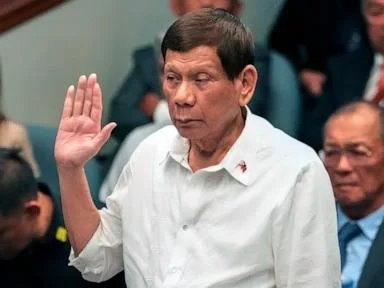 Former Philippine President Rodrigo Duterte is expected in court in The Hague