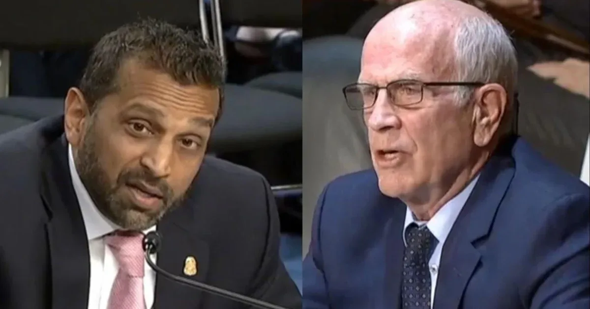 Watch: Patel and Sen. Welch spar over FBI's role in U.S. elections