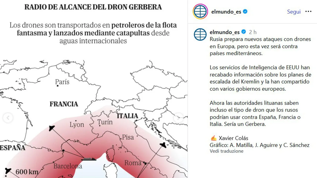 'Mosca vuole colpire Italia, Francia e Spagna'. Roma smorza l'allarme