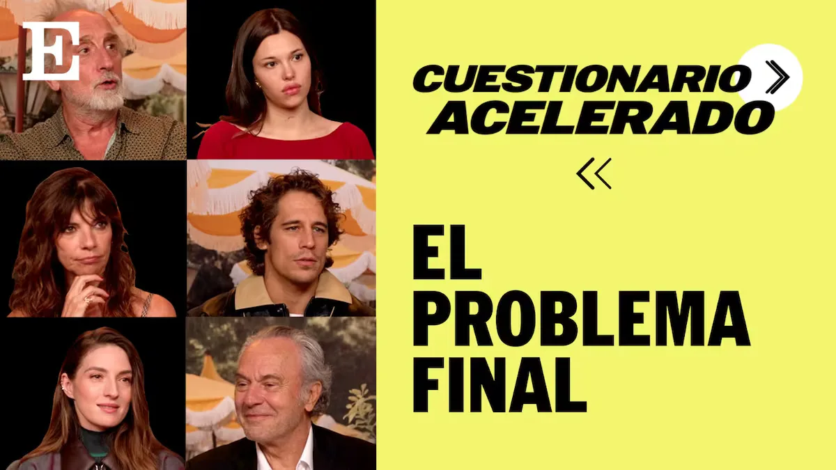 Los protagonistas de ‘El problema final´, la nueva serie de misterio de Netflix, responden el ‘Cuestionario acelerado’ de ‘El País’
