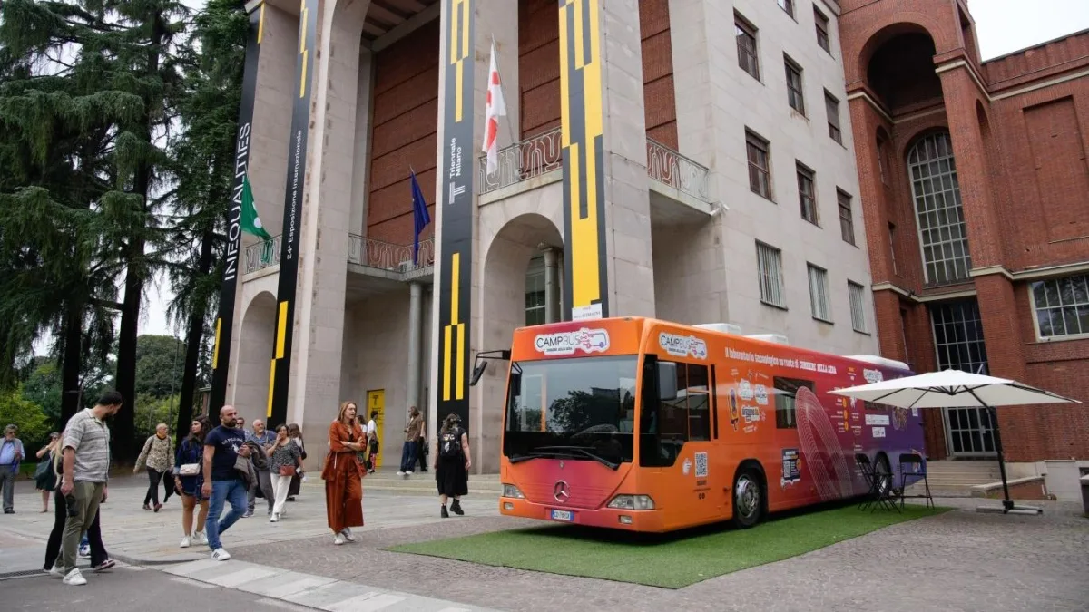 Robot, Ai e nuove tecnologie da provare: CampBus è aperto al pubblico alla Triennale di Milano da venerdì a domenica