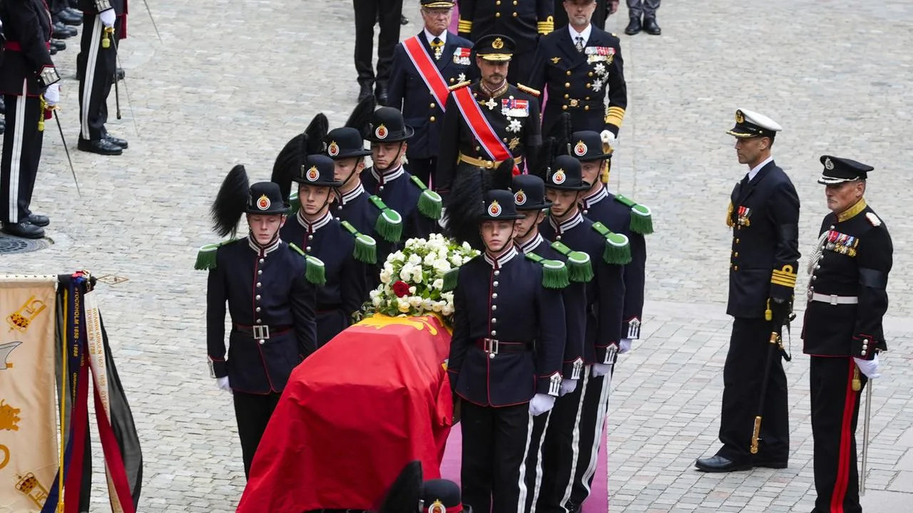 Harald V. beigesetzt - Trauerfeier für einen geliebten König