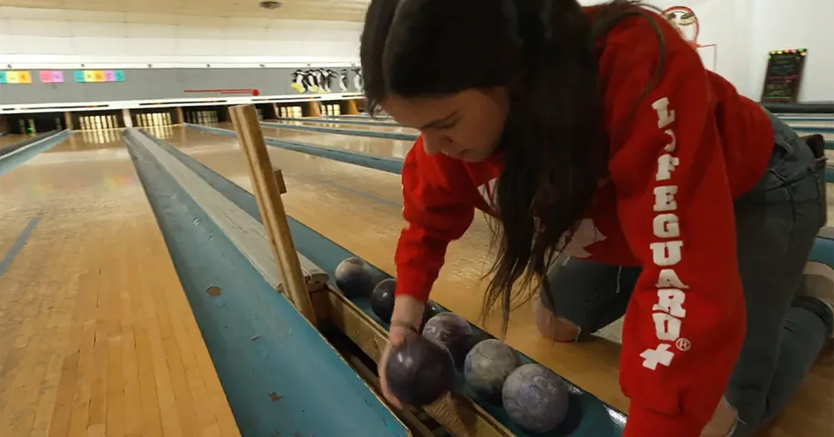 Rescuing a candlepin bowling alley helps bolster a Maine community