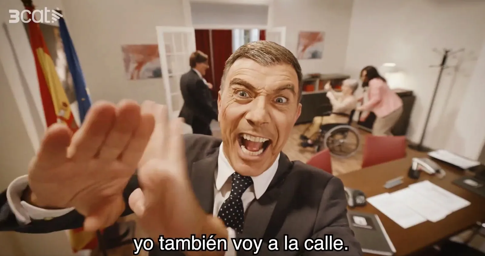 ‘Polònia’, de TV3, ironiza con el oportunismo político del caso Maricarmen: “La Rosa Parks del Manzanares”
