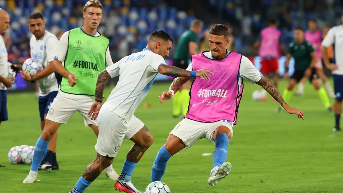 Napoli-Arsenal, Allegri lancia De Bruyne. Calafiori in panchina | Diretta 0-0