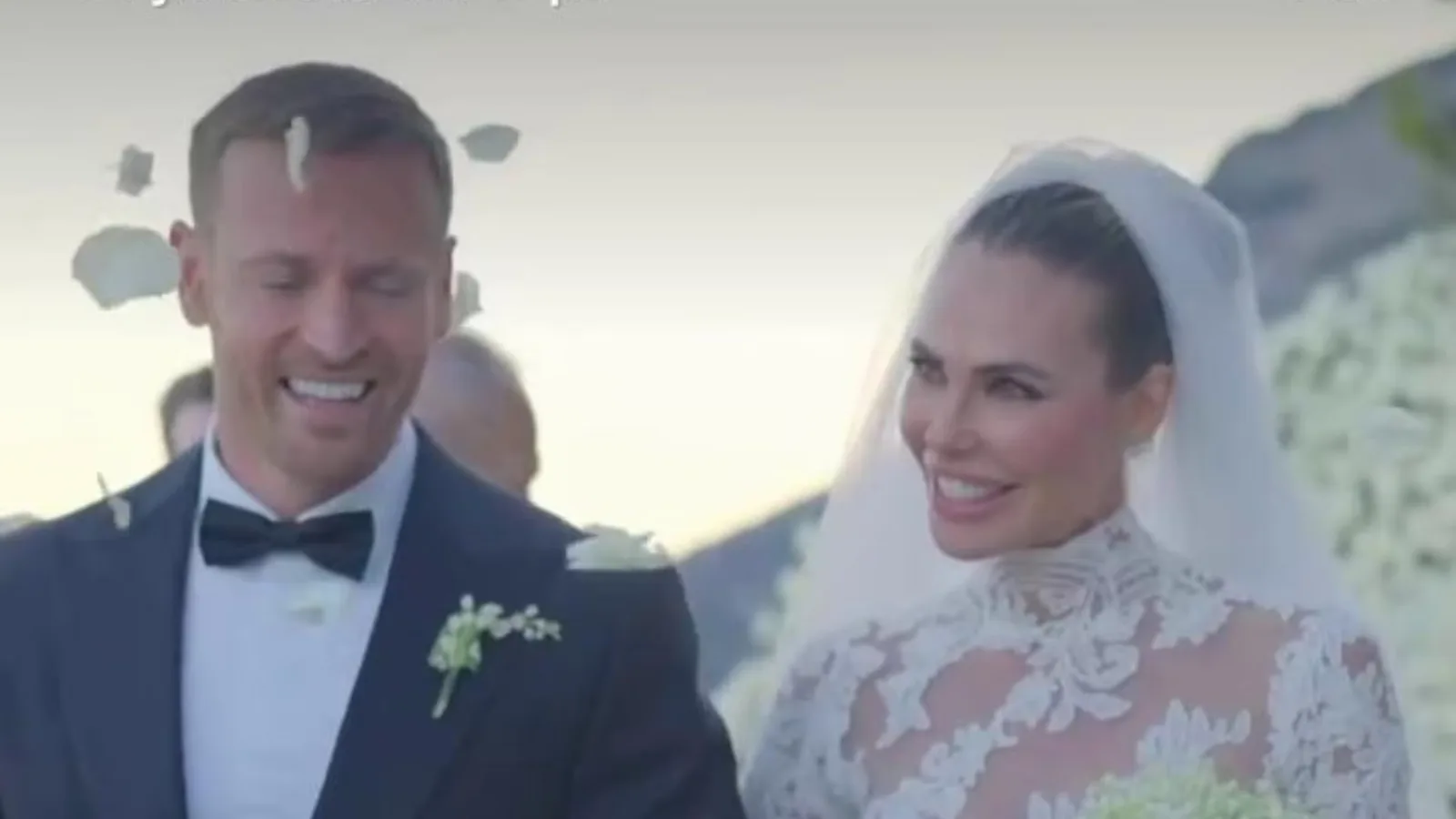 Ilary Blasi pubblica il video del suo matrimonio da favola con Bastian Muller